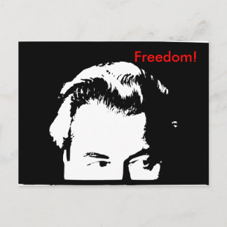 Vrijheid! (Bijgewerkt) Briefkaart