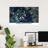 Vrijheid boven Californië Poster (Thuiskantoor)