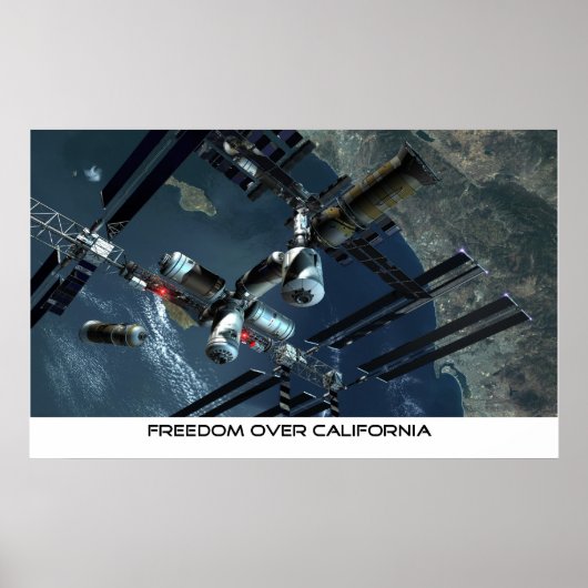 Vrijheid boven Californië Poster (Voorkant)