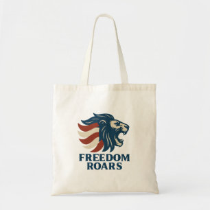 Vrijheid Brult Patriottische Leeuw Tote Bag