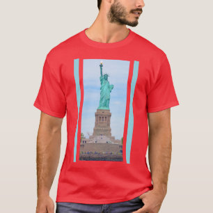 Vrijheid de Wereld Verlichtend Lazarus Gedicht T-shirt