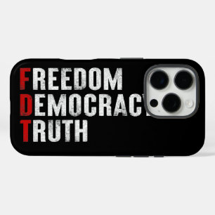 Vrijheid Democratie Waarheid iPhone 16 Pro Hoesje