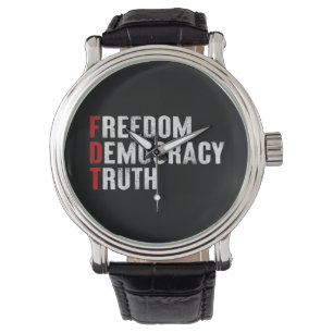 Vrijheid Democratie Waarheid Horloge