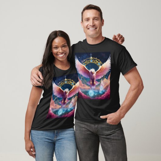 Vrijheid en ambitie: Crystal Eagle T - shirts (Unisex)