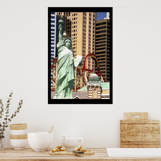 Vrijheid en de lus poster (Keuken)