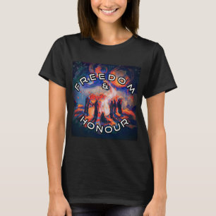 Vrijheid en eerlijkheid t-shirt