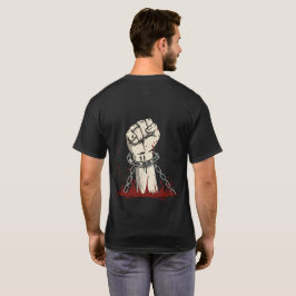 Vrijheid en gedurfde protestkleding t-shirt