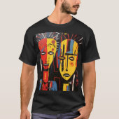 Vrijheid en gelijkheid Uitdrukking Juneteenth Prid T-shirt (Voorkant)