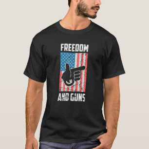 Vrijheid en Pistool Pro - Amerika Pro Pistolen Pro T-shirt