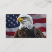 Vrijheid en trots Bald Eagle Visitekaartje (Voorkant)