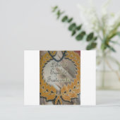 Vrijheid, gelijkheid, broederschap: een bloeiende briefkaart (Staand voorkant)