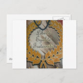 Vrijheid, gelijkheid, broederschap: een bloeiende briefkaart (Voorkant / Achterkant)