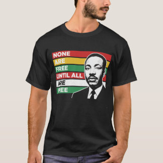 Vrijheid Gelijkheid Eenheid Krachtig Grafisch T-shirt