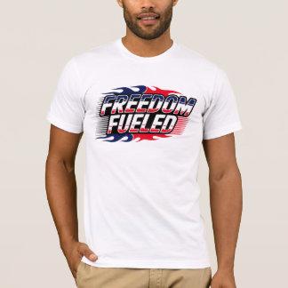 Vrijheid Gestookte Patriotische Racing Shirt