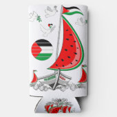 Vrijheid Global Sumud Flotilla boten naar Gaza (Achterkant)