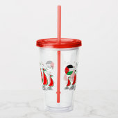 Vrijheid Global Sumud Flotilla boten naar Gaza Acryl Drinkbeker (Rechts)