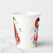 Vrijheid Global Sumud Flotilla boten naar Gaza Papieren Bekers (Links)