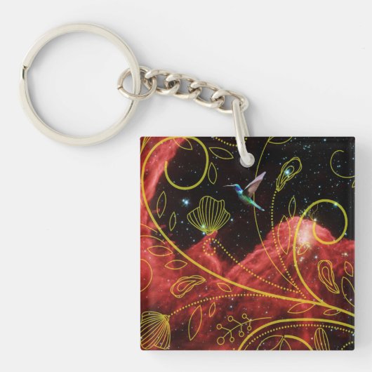 Vrijheid - Hummingbird Sleutelhanger (voorkant)