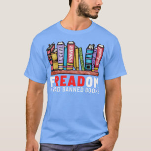 Vrijheid Ik lees verboden boeken 2 T-shirt