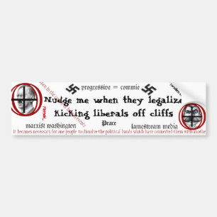 Vrijheid in Amerika Bumpersticker