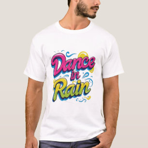 Vrijheid in de stortbui t-shirt