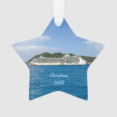 Vrijheid in St. Maarten Dated Ornament (voorkant)