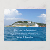 Vrijheid in St. Martin Custom Cruise Mailer Briefkaart (Voorkant)