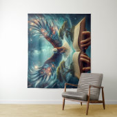 Vrijheid in wijsheid wandkleed (In situ)