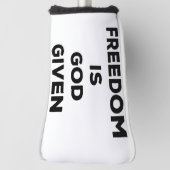Vrijheid is God gegeven Golfheadcover (Draai 90)