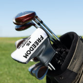 Vrijheid is God gegeven Golfheadcover (Insitu)