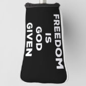 Vrijheid is God gegeven Golfheadcover (Draai 90)