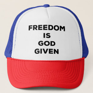 Vrijheid is God gegeven Trucker Pet