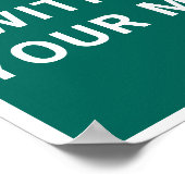 Vrijheid is in gevaar Britten Poster