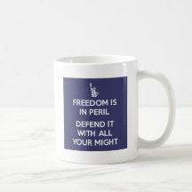 Vrijheid is in het algemeen verdedigbaar met al uw