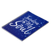 Vrijheid is in mijn sol notitieboek (Linkerzijde)