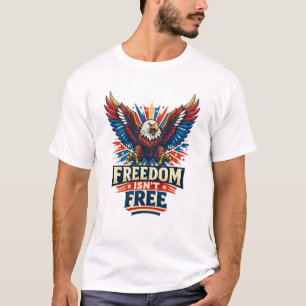 Vrijheid is niet gratis t-shirt