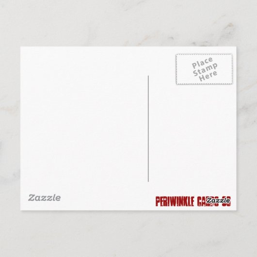 Vrijheid is niet vrij briefkaart (Achterkant)