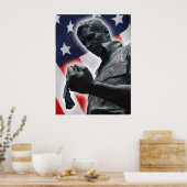 Vrijheid is niet vrij poster (Keuken)