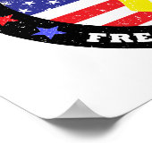 VRIJHEID IS NIET VRIJ POSTER (Hoek)