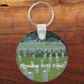 Vrijheid is niet vrij! sleutelhanger (Voorkant)