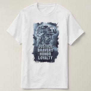 Vrijheid is nooit vrij Militair en Soldaat Quote T-shirt