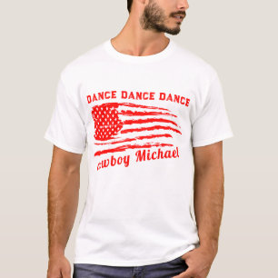 Vrijheid Land Verdrietig Rode Vlag T-shirt