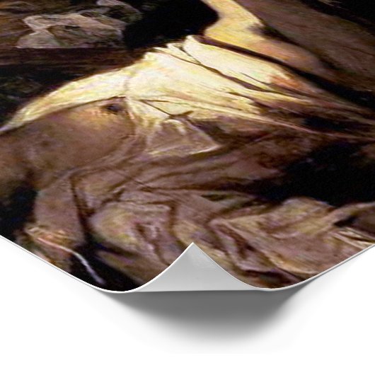 "Vrijheid leidt het volk" Poster (Hoek)