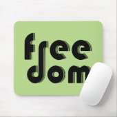 vrijheid muismat (Met muis)