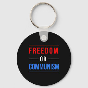 Vrijheid Of Communisme Grappige Verkiezing 2024 Tr Sleutelhanger