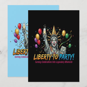 Vrijheid om Statue of Liberty-viering te vieren Kaart