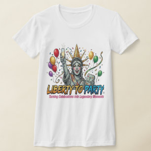 Vrijheid om Statue of Liberty-viering te vieren  T-shirt