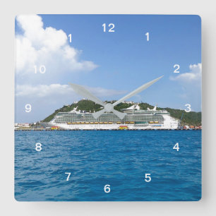 Vrijheid op Sint Maarten Vierkante Klok