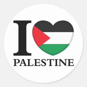 Vrijheid Palestina Patriottisch Bevrijd Gaza Pales Ronde Sticker