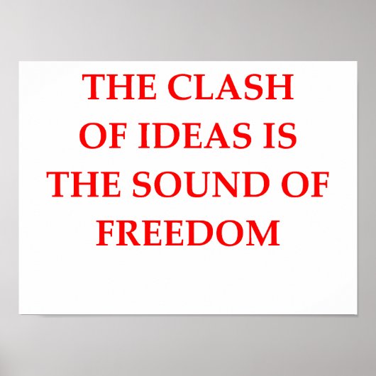 vrijheid poster (Voorkant)